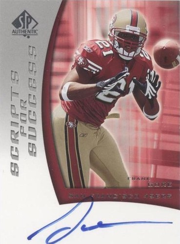 2005 SP Authentic Frank Gore #SS-FG
