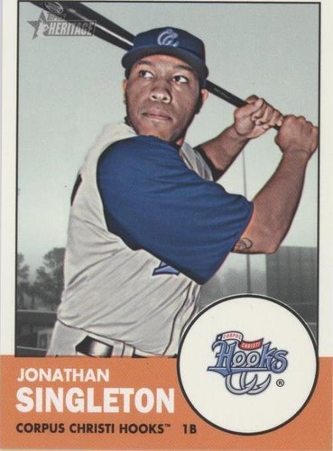 2012 Topps Heritage Minor League Edition - Jon Singleton #12