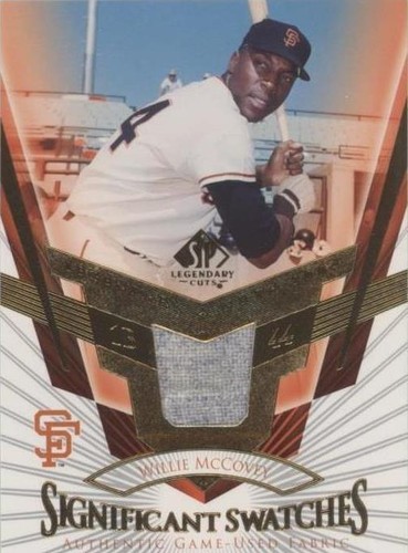 2004 SP Legendary Cuts - Willie McCovey #SS-WM