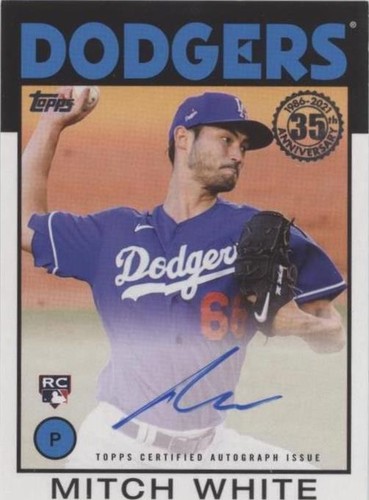 2021 Topps Update Series - Mitchell White #86A-MW