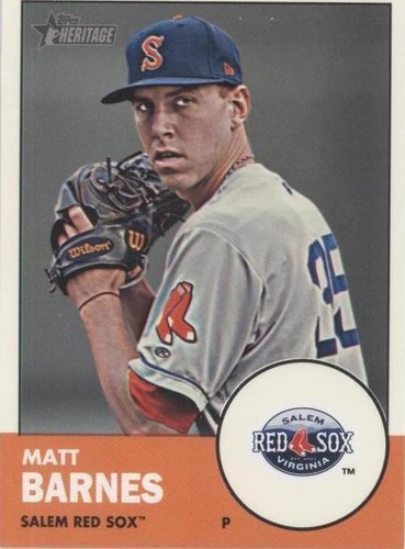2012 Topps Heritage Minor League Edition - Matt Barnes #108