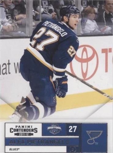 2011-12 Panini Playoff Contenders - Alex Pietrangelo #27