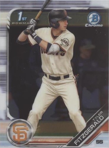 2019 Bowman Draft - Tyler Fitzgerald #BDC-152