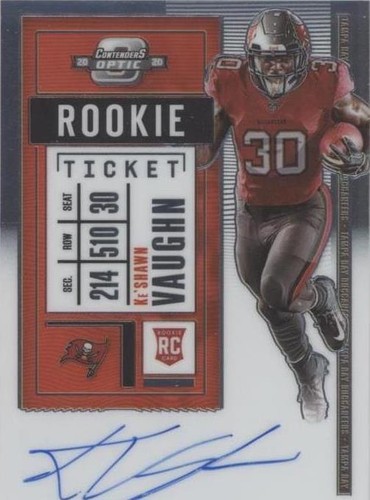 2020 Panini Contenders Optic Ke'Shawn Vaughn #128