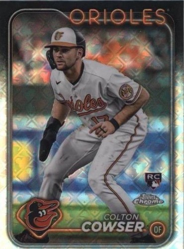 2024 Topps Chrome Logofractor Edition - Colton Cowser #278