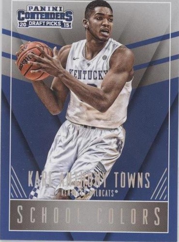 2015-16 Panini Contenders Draft Picks - Karl-Anthony Towns #24