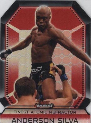 2011 Topps Finest UFC - Anderson Silva #FAR-2