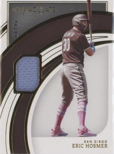 2022 Panini Immaculate Collection - Eric Hosmer #72