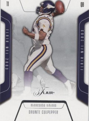 2003 Flair Daunte Culpepper #65
