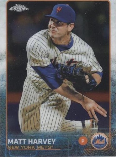 2015 Topps Chrome - Matt Harvey #115