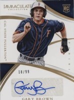 2015 Panini Immaculate Collection Collegiate - Gary Brown #240