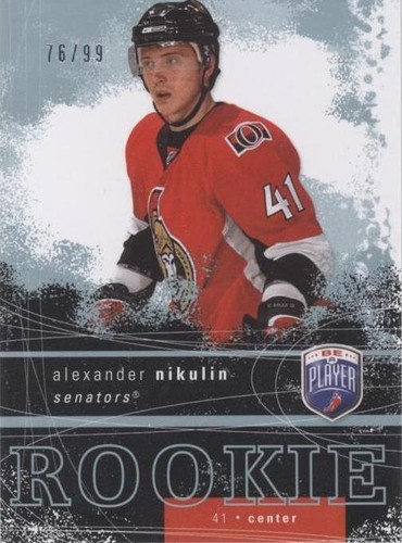2007-08 Upper Deck Be a Player - Alexander Nikulin #273
