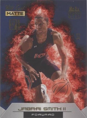 2022 Wild Card Matte SP Exclusive - Jabari Smith Jr. #RHN-7