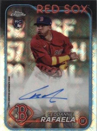 2024 Topps Chrome Logofractor Edition - Ceddanne Rafaela #RCA-CR