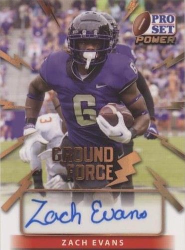 2021 Leaf Pro Set Power Zach Evans #GF-ZE1