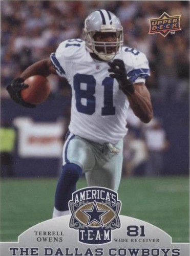 2009 Upper Deck America's Team Terrell Owens #89