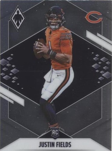 2021 Panini Absolute Football #108 Justin Fields Rookie Card
