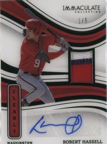 2023 Panini Immaculate Collection - Robert Hassell #CMS-RH