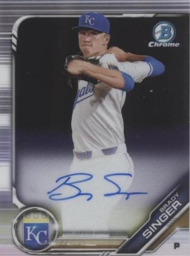 2019 Bowman - Brady Singer #CPA-BS