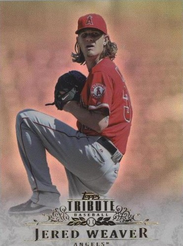 2013 Topps Tribute - Jered Weaver #21