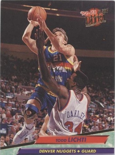 1992-93 Fleer Ultra - Todd Lichti #51