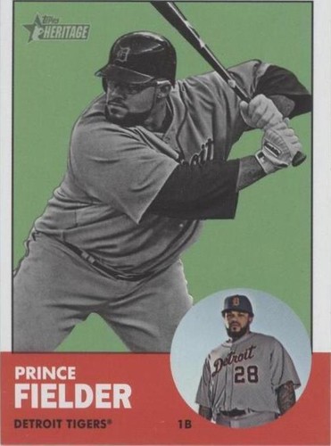 2012 Topps Heritage - Prince Fielder #476
