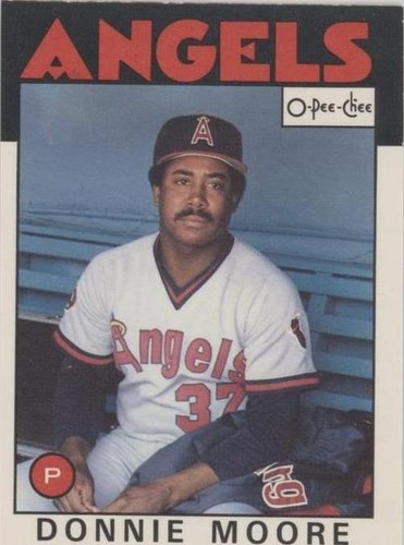 1986 O-Pee-Chee - Donnie Moore #345
