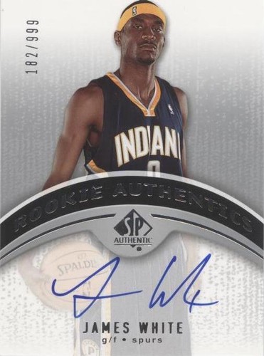 2006-07 SP Authentic - James White #120