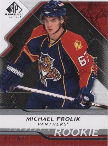 2008-09 SP Game Used Edition - Michael Frolik #156