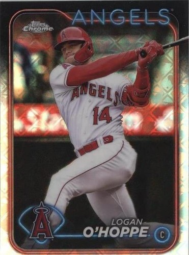 2024 Topps Chrome Logofractor Edition - Logan O'Hoppe #199