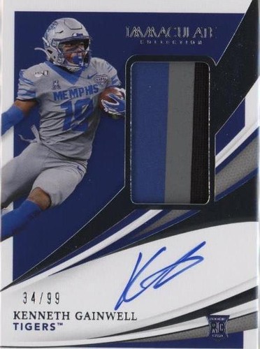 2021 Panini Immaculate Collection Collegiate Kenneth Gainwell #78