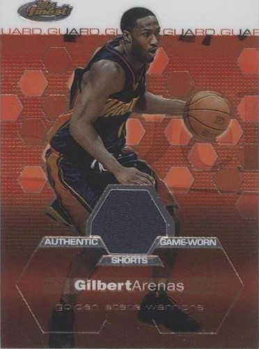 2002-03 Topps Finest - Gilbert Arenas #123