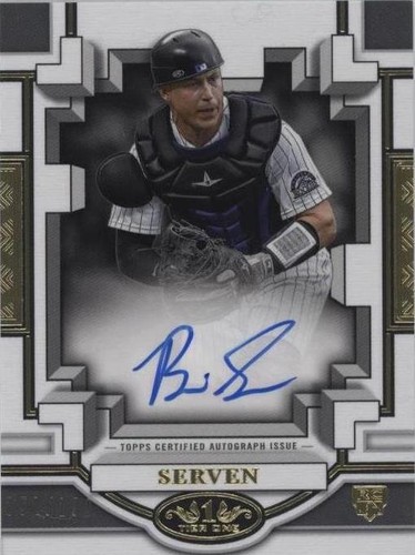 2023 Topps Tier One - Brian Serven #BOA-BSE2