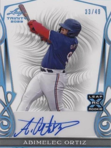 2023 Leaf Trinity - Abimelec Ortiz #BA-AO1