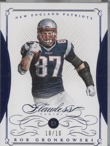 2015 Panini Flawless Rob Gronkowski #28