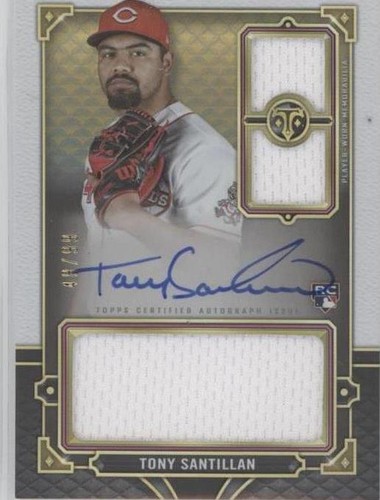 2022 Topps Triple Threads - Antonio Santillan #RFPAR-TSA