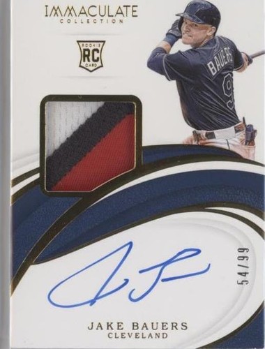 2019 Panini Immaculate Collection - Jake Bauers #22