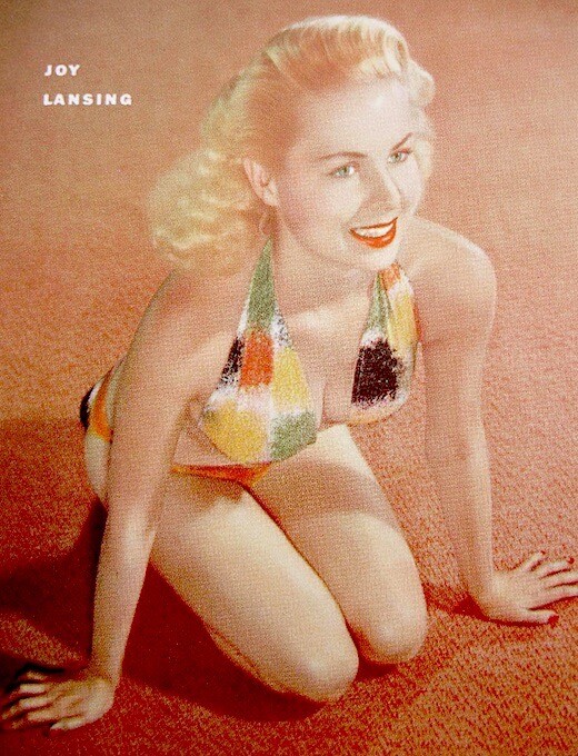 Anita Ekberg 1953 Vintage Pinup Litho Joy Lansing Ab Lane Cleo Moore Photo Coa Ebay - 