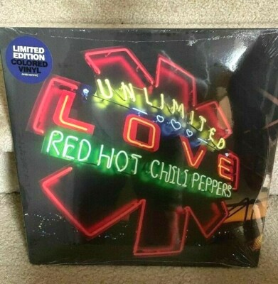   Red Hot Chili Peppers 'Unlimited Love' Cobalt Vinyl - LE 2000 - *IN HAND*