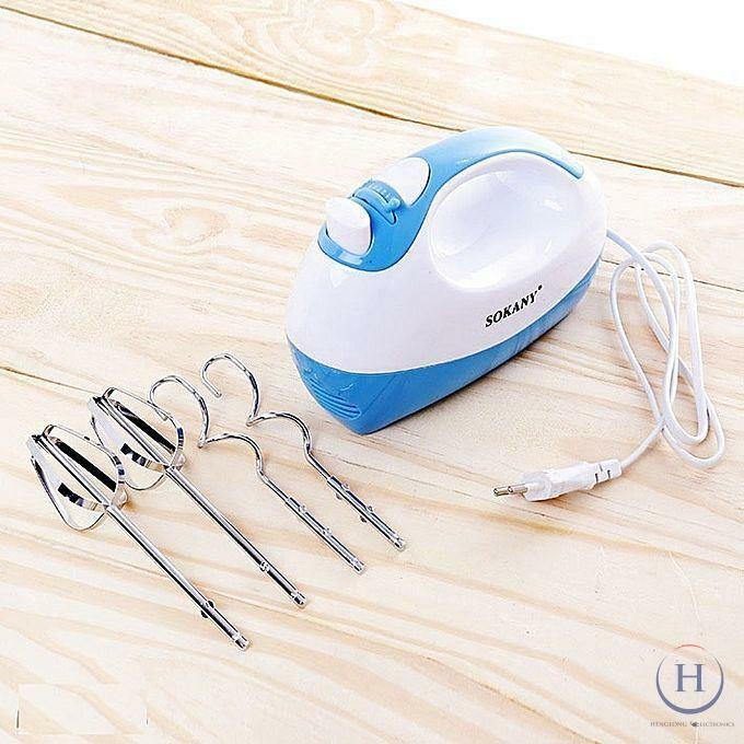 Frusta Elettrica Sbattitore Sokany 5 Velocita' Mixer Impastare Sbatte Uova hmj