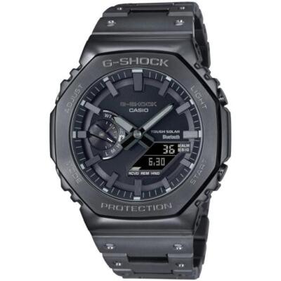 Pre-owned Casio Gm-b2100bd-1ajf G-shock Ga-2100 Series Metal Band Bluetooth From Japan