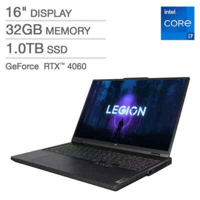 Brand New Lenovo 82WK004GUS LEGION Pro 16'' Gaming Laptop - i7-13700HX/ RTX 4060