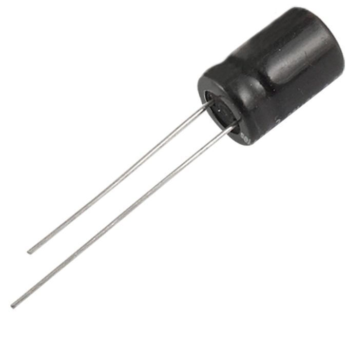 Witonics 0.15uf 50v 105°c 20% Radial Electrolytic Capacitor (pack Of 5)