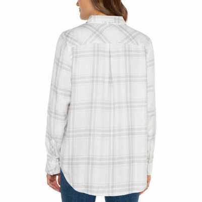 ''Well Worn'' Ladies' Flannel Button-Up Shirt  G34