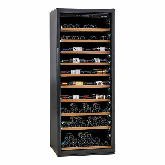 Wine Enthusiast Giant 300-Bottle Wine Cellar with VinoView Shelving Left Hinge