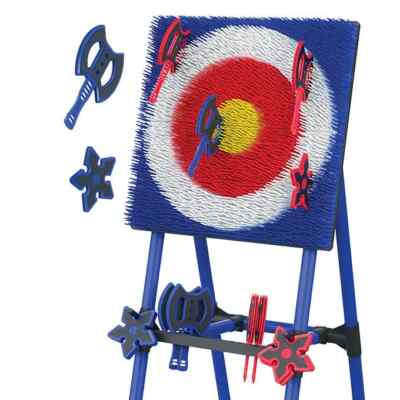 Eastpoint Axe Throwing Set, Sturdy Steel Frame, 8 Axes Included, Outdoor Game