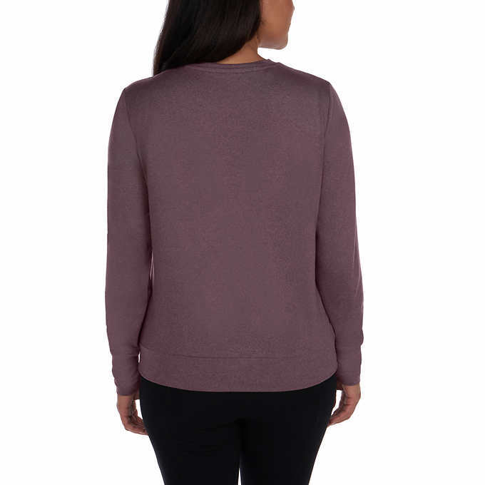 Lukka Lux Ladies Long Sleeve Active Top 2 Pack Relaxed Fit A12