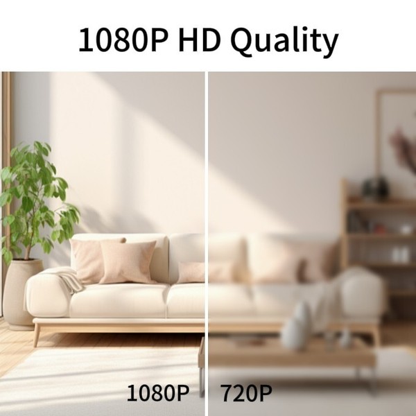 Wi-Fi Hidden Camera 1080P HD Remote View Audio Home Security Camera Wall - Image 6