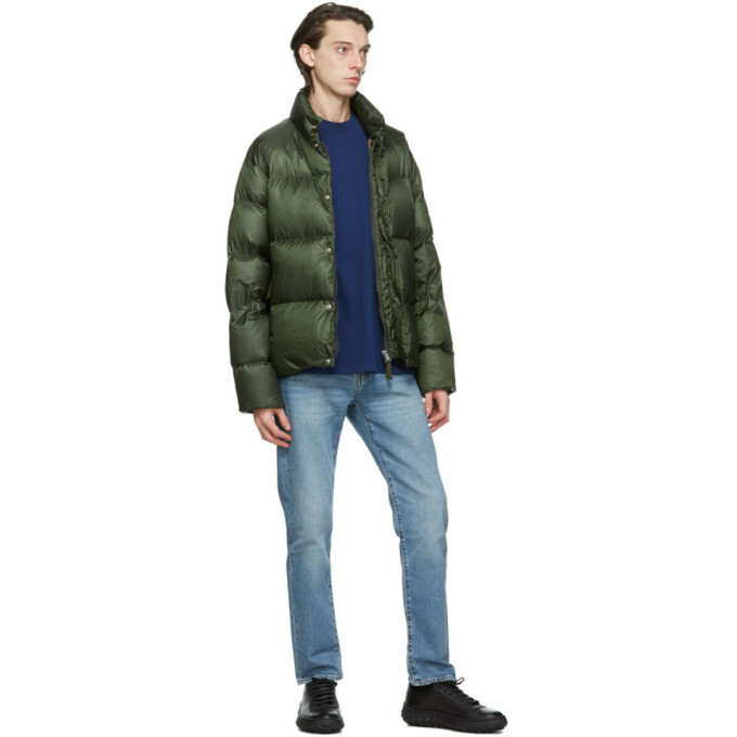 Pre-owned Holubar Green Down Mustang Bu15 Jacket S-2xl