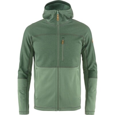 Fjallraven Mens Abisko Lite Trail Hooded Fleece Jacket NWT